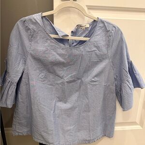 Madewell Light Blue top
